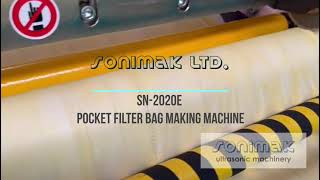 POCKET FILTER BAG MAKING MACHINE SN-2020E