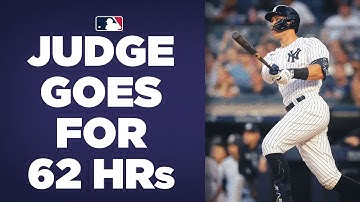 Aaron Judge CHARGES toward AL Home Run Record!!! (54 homers with 27 games left!!)