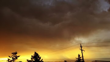 Stepped Leader cloud to cloud lightning