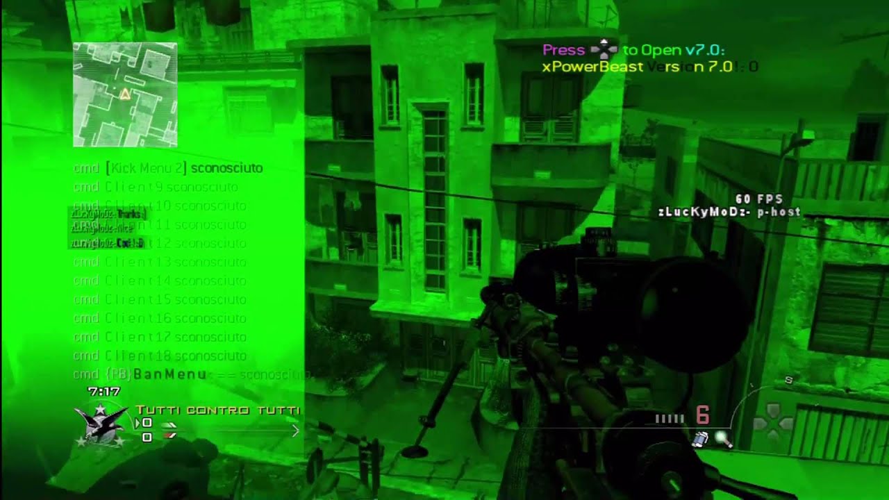 Mw2|| CFG "xPowerBeast1 v7" Ps3 1.14 +Download By zLucKy