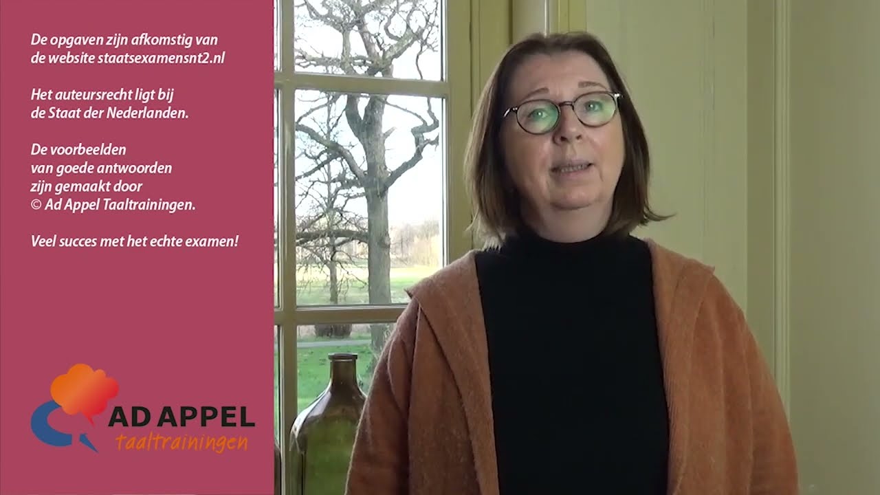 Staatsexamen B1 - Examenopgaven Set 28 - Spreken