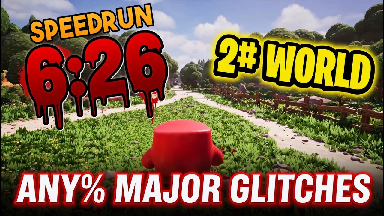 Super Meat Boy 3D Speedrun Any% Major Glitches 6min26s - 2eme mondial