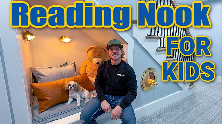 UNDER STAIRS READING NOOK - Utilizing Wasted Space