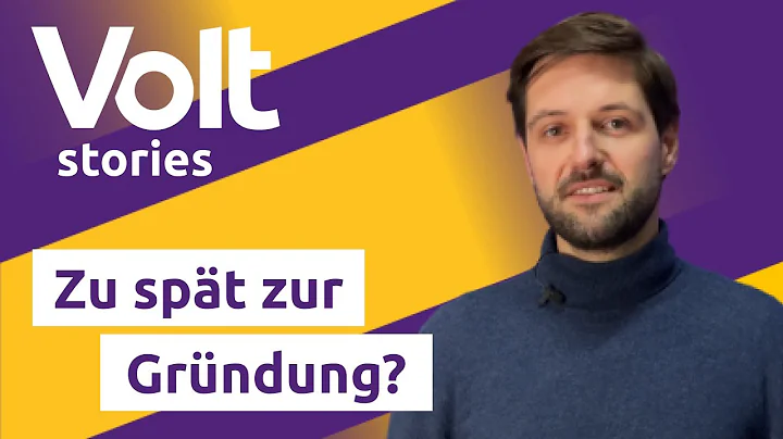 Zu spt zum Grndungsparteita...  | Volt stories mit...