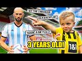 3 YEAR OLD DECIDES MY FOOTBALL CHALLENGES!