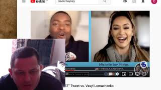 Is Devin Hayney Racist? Lomachenko comments