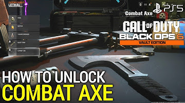 How to Get Combat Axe BO6 Combat Axe | How to Unlock Combat Axe BO6 | Black Ops 6 Combat Axe Unlock