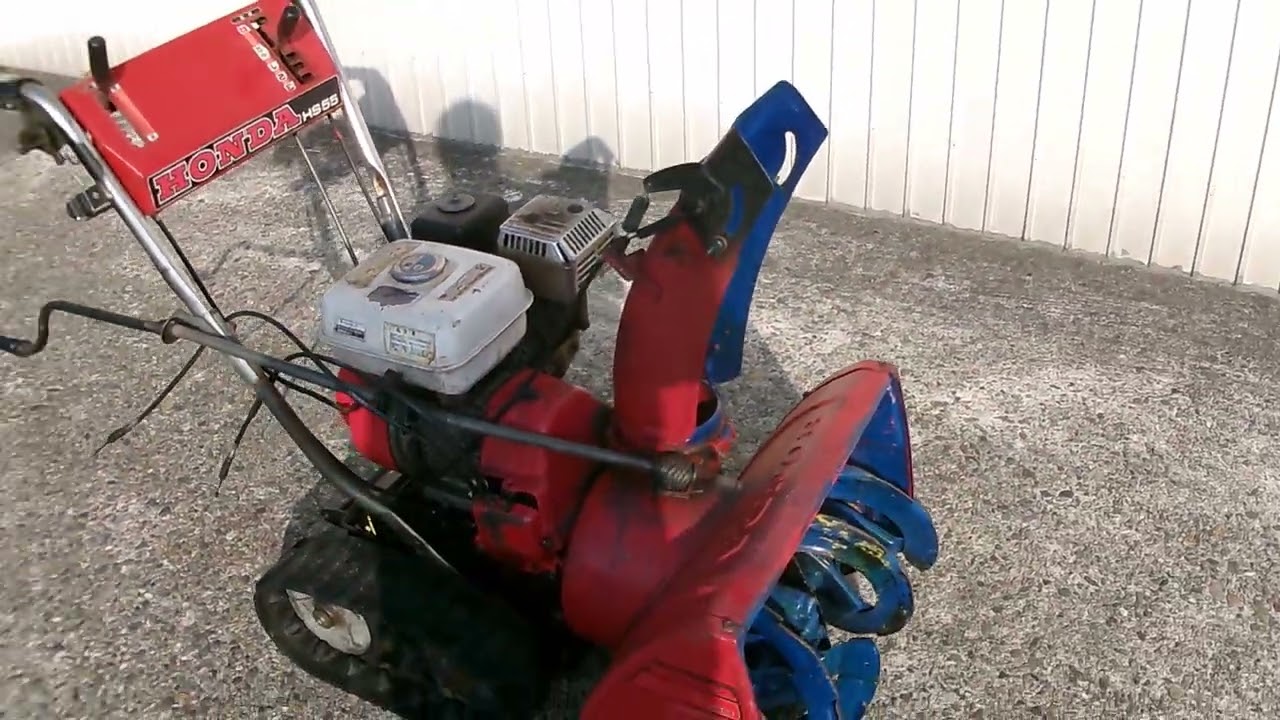 富山発HONDA除雪機HS55フルメンテ済