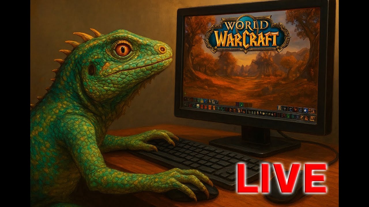 🔴 World of Warcraft || INICIANDO UM HUNTER E FARMING GOLD || (Live #23)