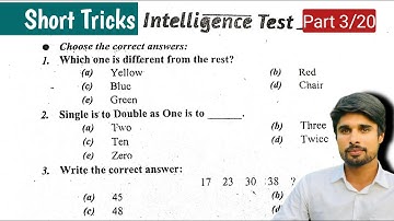 How To Solve Verbal Intelligence? | Verbal Reasoning Test Preparation | Part-3/20