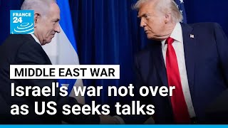 Bagi Israel, perang melawan Iran belum berakhir karena upaya Trump untuk mencapai kesepakatan • FRANCE 24 English