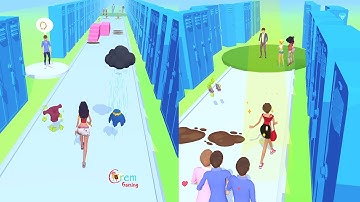 NOOB vs PRO vs HACKER in Makeover Run ( levels 15 - 27 ) | Cremgaming