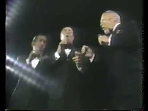 Frank Sinatra, Sammy Davis Jr. & Jerry Lewis 1987 (part 1 of 2)