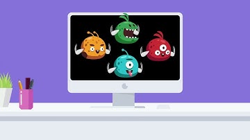 GAME ASSET SPRITES 2D - FLYING PETS ANIMATION PREVIEW