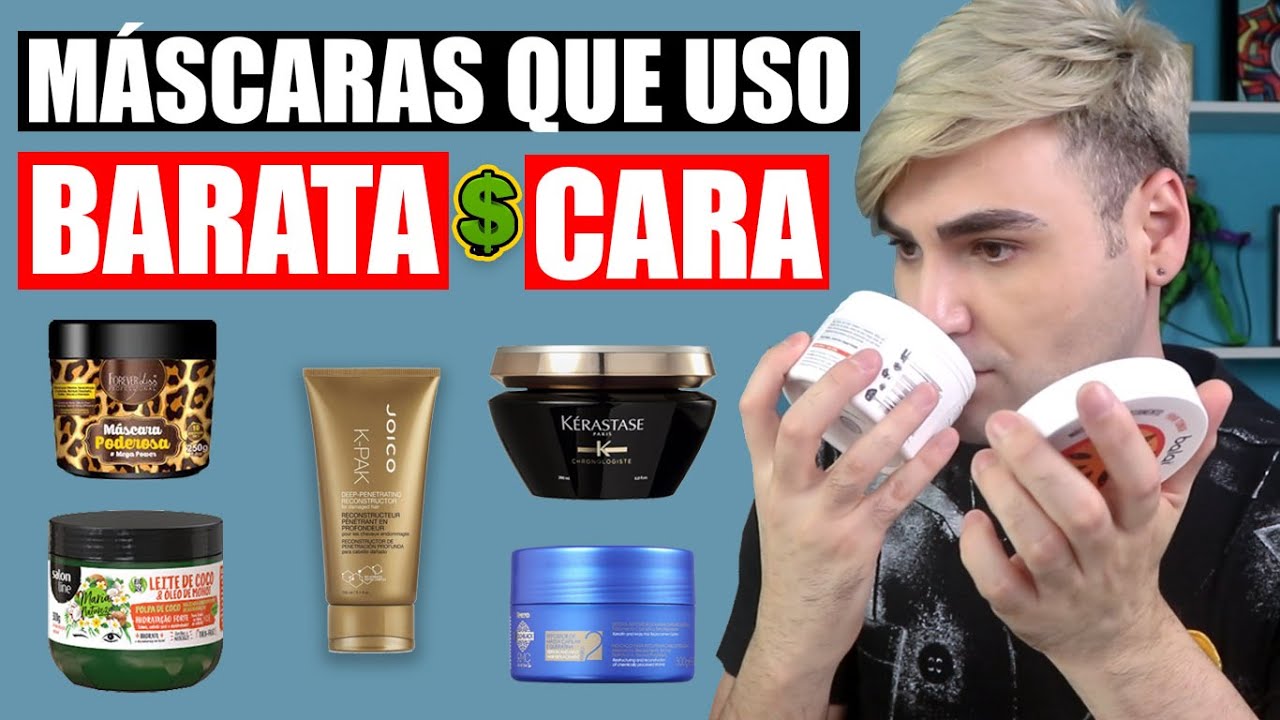 MÁSCARAS QUE ESTOU USANDO APÓS DESCOLORIR O CABELO - PARTE 1
