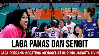 LAGA SENGIT !! Megawati Diparkir, Jakarta BIN Menggeliat dengan Tekanan Penonton.