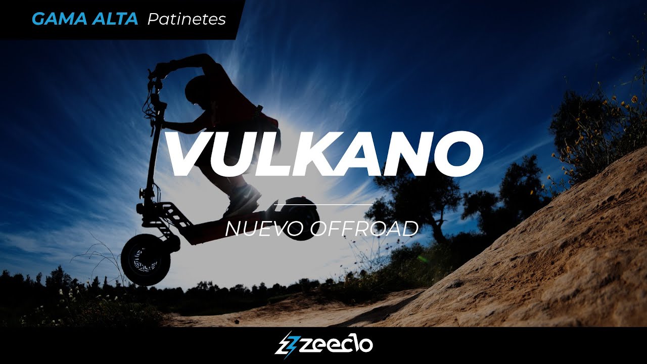 video Zeeclo Vulkano Rojo/Negro