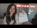 what's in my purse? LV speedy 25 | vlogmas day 6