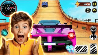 Car Rapm - car 3d racing - Android car games #cartoon #car #carramp #kids @PlayingHUB-s4v screenshot 2