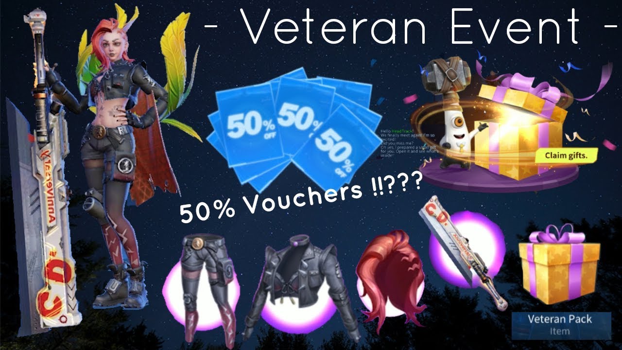 Creative Destruction - Veteran Event ! 50% voucher?!