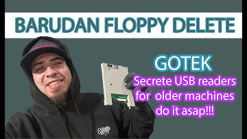 Secret USB Upgrade for Old Barudan Embroidery Machines| Floppy replacement embroidery machine!