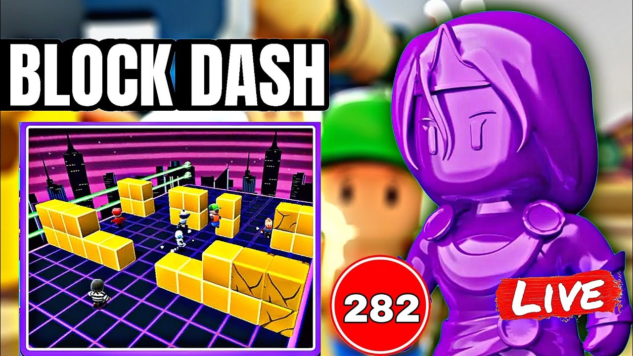 Dash blocks. Block Dash endless. Стамбл гайс блок Дэш карта.