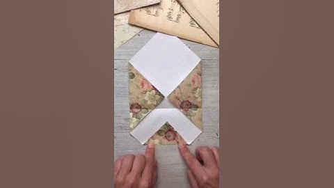 DIY Super Easy Envelopes for Junk Journals, Gifts, and Craft Storage!
