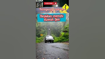 Tanjakan indah menuju kawah Ijen #shorts #short