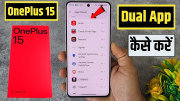 how to create dual apps in oneplus 15