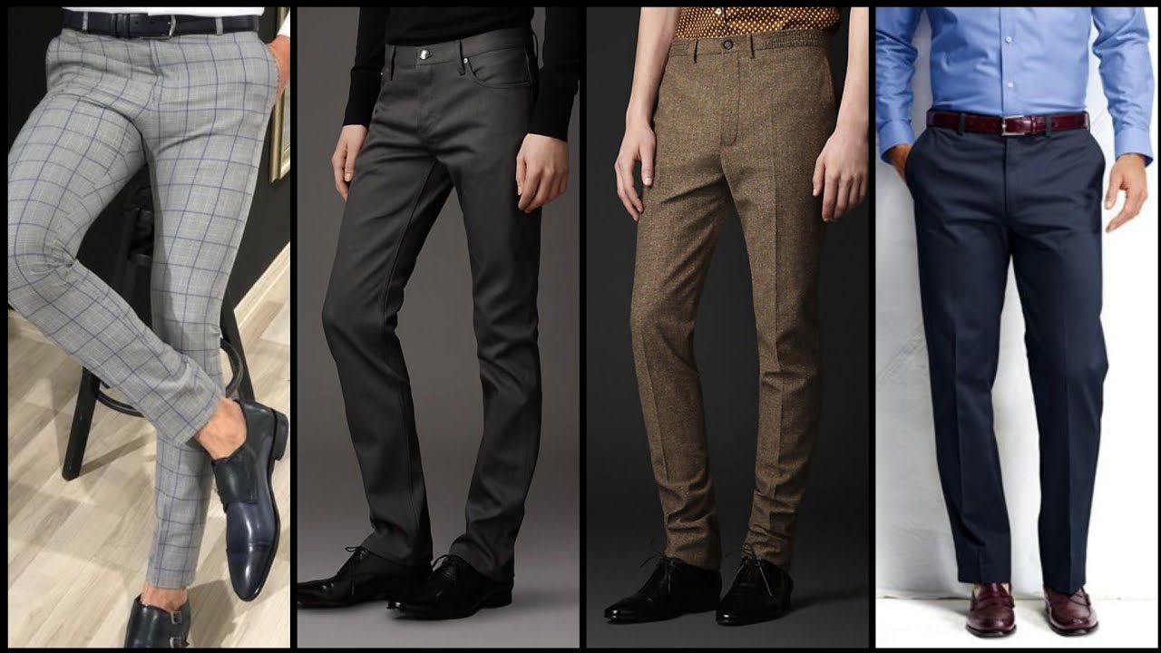 Outstanding and elegant dress pants design and ideas for men - YouTube