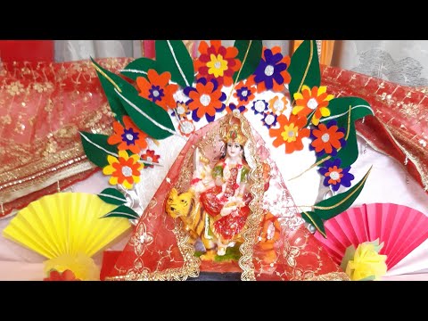 navratri-decoration-ideas-at-home|-easy-navratri-decoration