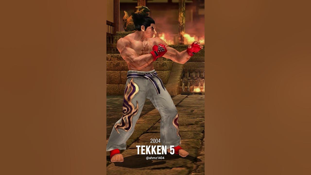 Kazuya Mishima: Tekken 1 to Tekken 8 : r/Tekken