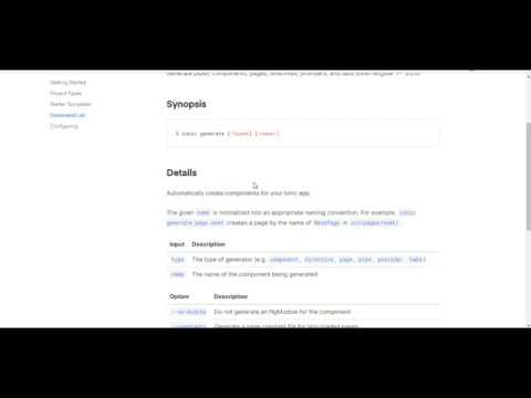Ionic 3.0 Tutorial In Hindi #6|How to generate page & redirect to one ...