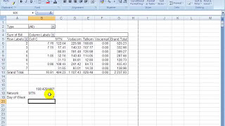 Extract a single cell from a Pivot Table in Excel 2007- same for the latest versions of Excel