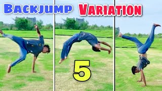 5 Backjump variation | flip variations |shadow tumblr