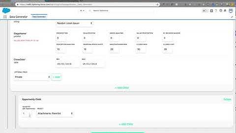Salesforce Mock Data Generation - A Walkthrough