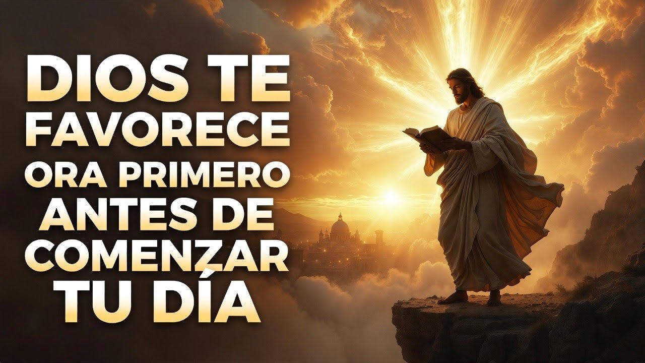 🔥 Oración de la Mañana por el Favor Divino | Dios Bendice Tus Proyectos y Finanzas Hoy