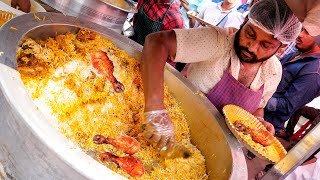 100 Kg&#39;s Chicken Biryani Sold In One Hour | Chicken Biryani @99Rs Only Plate | Hyderabad Street Food