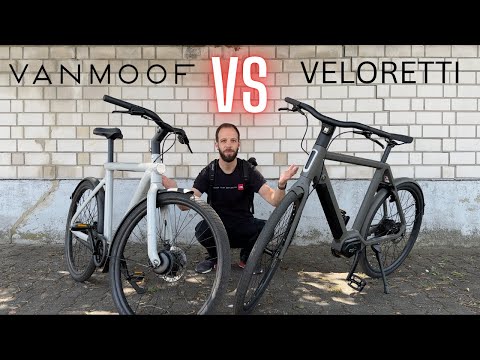 VANMOOF S5 vs VELORETTI ACE 2 - Smarte Design E-Bikes aus den Niederlanden im Vergleich