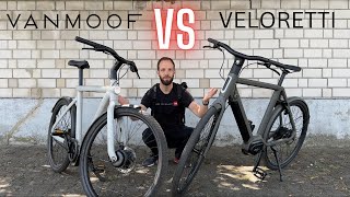 VANMOOF S5 vs VELORETTI ACE 2 - Smarte Design E-Bikes aus den Niederlanden im Vergleich