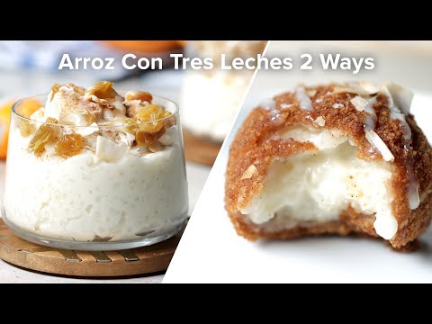 Arroz Con Tres Leches 2 Ways