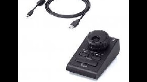 ICOM RC-28 Controller and ICOM RS-BA1 Remote control Software.