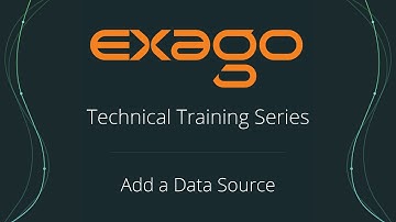Technical Training Series: Add a Data Source