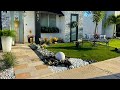100 Home Front Yard Garden Landscaping Ideas 2023 Modern Patio Design |House Exterior Front Wall