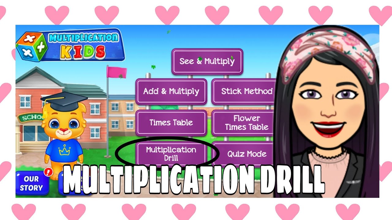 LEARN TO MULTIPLY MULTIPLICATION DRILL - YouTube