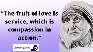 Best Mother Teresa Life Changing Quotes I Inspiration That Will Change Your Life  #quotesaboutlife