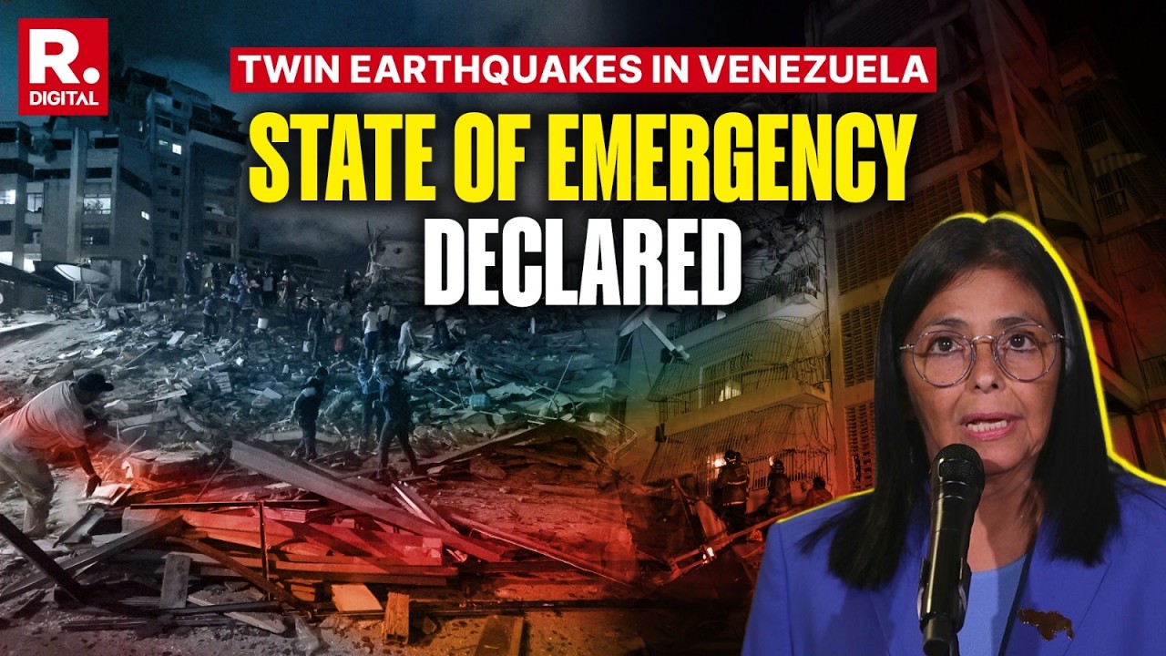 Twin Earthquakes In Venezuela: Interim Prez Rodriguez Declares State Of Emergency, Airport Closed