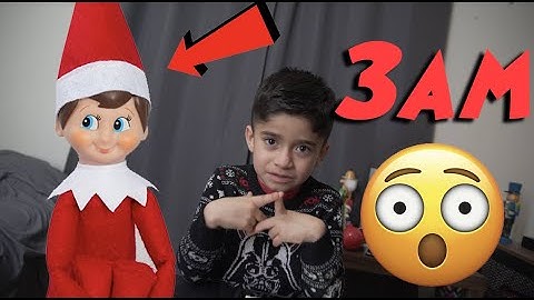 Calling Elf on a Shelf 3AM video!! OMG