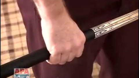 Dr. Cue - McDermott Cue - Lesson 5: The Grip