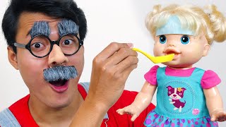 Sick Song NEW! | Nursery Rhymes Daddy Songs